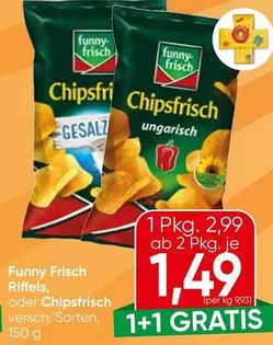 Chipsfrisch Riffels, oder Chipsfrisch versch. Sorten