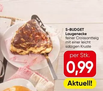 Laugenecke feiner Croissantteig mit einer leicht salzigen Kruste