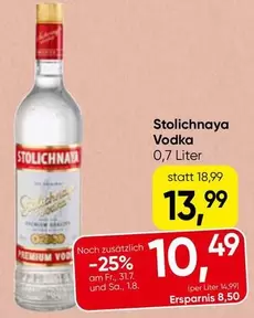 Stolichnaya Vodka