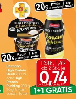 High Protein Drink or Pudding