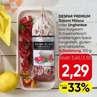 Salami Milano oder Ungherese