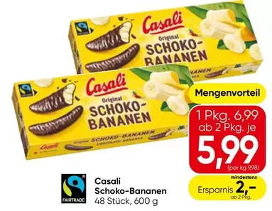 Fairtrade - Schoko-Bananen