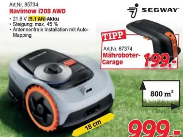 Segway - Navimow i208 AWD