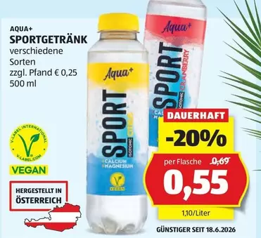 Vegan - SPORTGETRÄNK