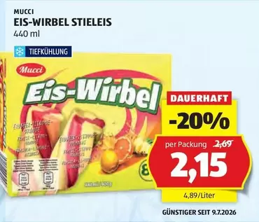 Orange - EIS-WIRBEL STIELEIS