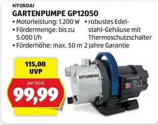 Hyundai - GARTENPUMPE GP12050