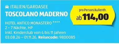 Hp - TOSCOLANO MADERNO