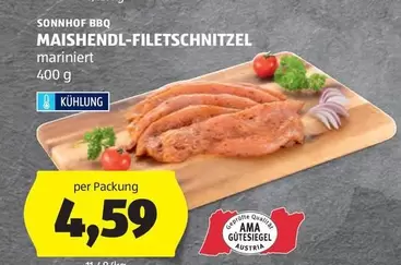 Ama - MAISHENDL-FILETSCHNITZEL mariniert
