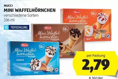 Mini Waffelhörnchen