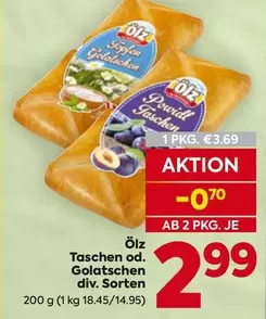 Taschen od. Golatschen