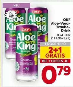 Aloe Vera Traube-Drink