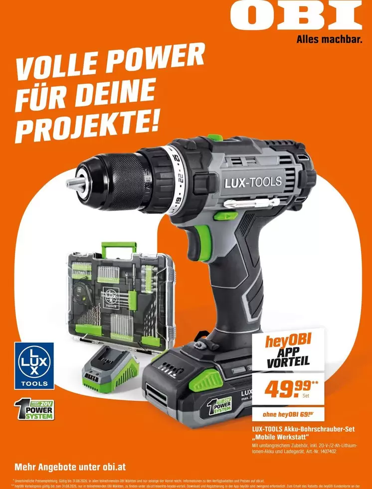 Akku-Bohrschrauber