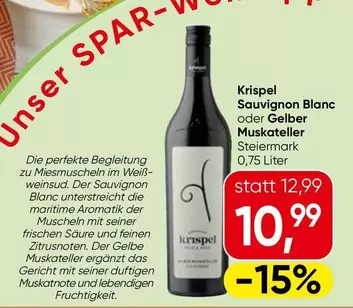 Sauvignon Blanc oder Gelber Muskateller