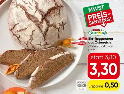 Bio-Roggenbrot aus Österreich