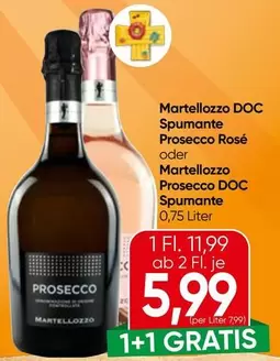 Spumante Prosecco Rosé oder Spumante Prosecco