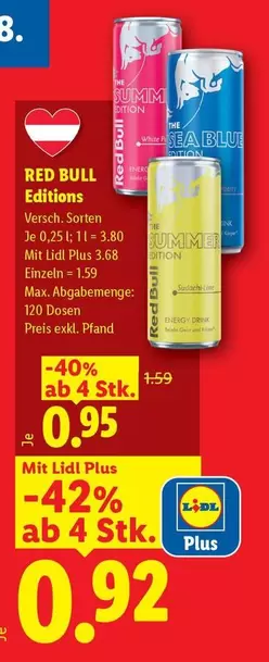 Red Bull - Editions