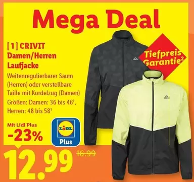 Damen/Herren Laufjacke