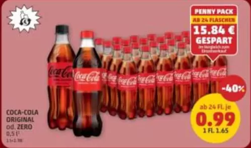 Coca Cola - COCA-COLA ORIGINAL od. ZERO