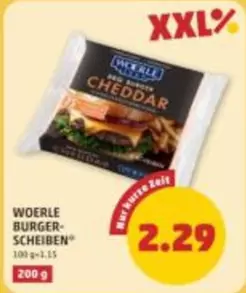 Burger Cheddar Scheiben