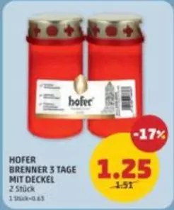 BRENNER 3 TAGE MIT DECKEL