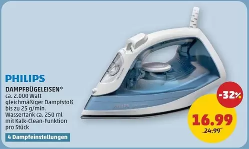Philips - Dampfbügeleisen