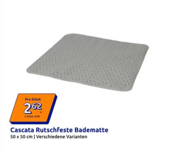 Cascata Rutschfeste Badematte