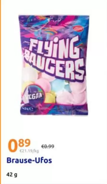 Vegan - Brause-Ufos