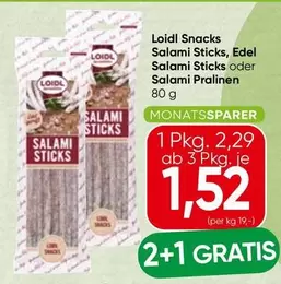 Salami Sticks, Edel Salami Sticks oder Salami Pralinen