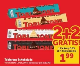 Toblerone Schokolade