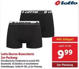 Herren-Boxershorts 2er-Packung
