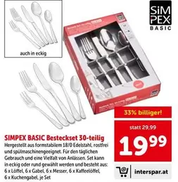 Besteckset 30-teilig