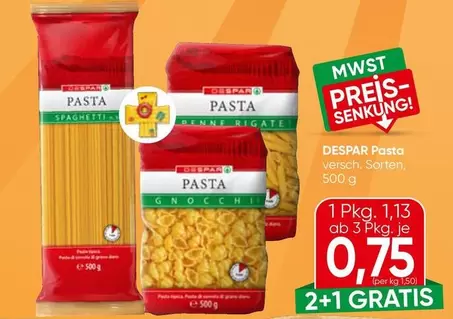 Pasta versch. Sorten