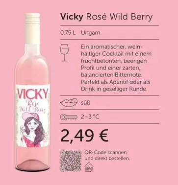 Vicky Rosé Wild Berry