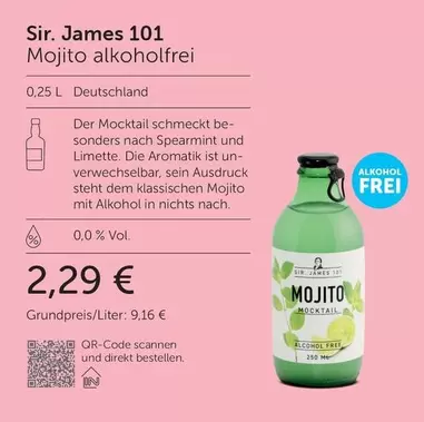 Free - Mojito alkoholfrei