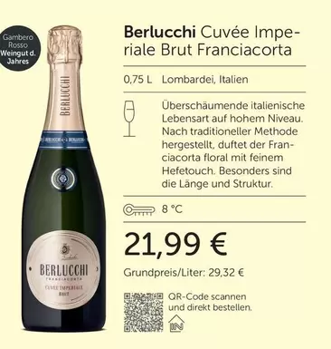 Berlucchi Cuvée Imperiale Brut Franciacorta