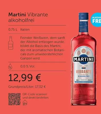 Martini - Vibrante alkoholfrei