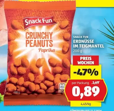 CRUNCHY PEANUTS Paprika