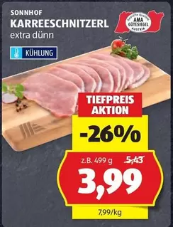 Ama - KARREESCHNITZERL extra dünn