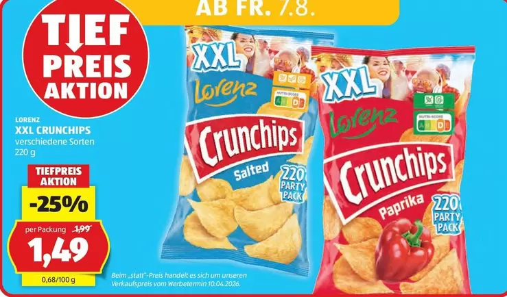 Party - XXL Crunchips