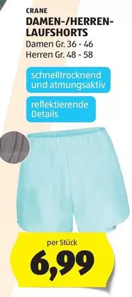 Damen-/Herren-Laufshorts