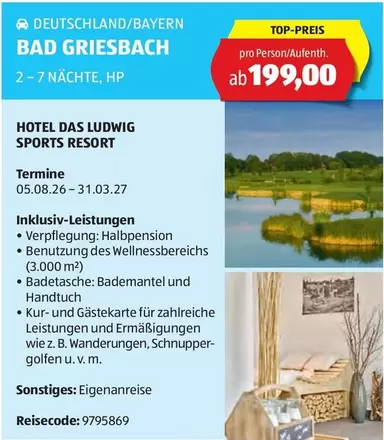 Hp - BAD GRIESBACH 2-7 NÄCHTE, HP
