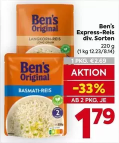 Express-Reis div. Sorten