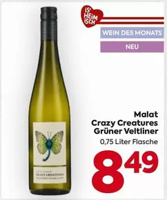 Crazy Creatures Grüner Veltliner