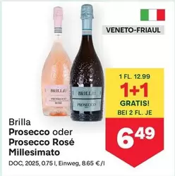 Prosecco oder Prosecco Rosé Millesimato