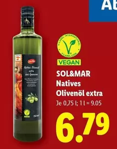 Vegan - Natives Olivenöl extra