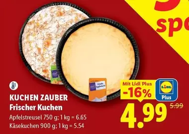 Kuchen -  Zauber Frischer