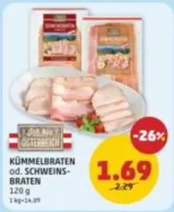 KÜMMELBRATEN od. SCHWEINSBRATEN