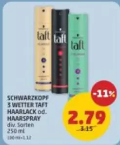 3 wetter taft haarlack