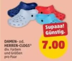 DAMEN- od. HERREN-CLOGS