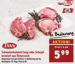 Ama - Schweinskotlett lang oder Schopfkotlett aus Österreich